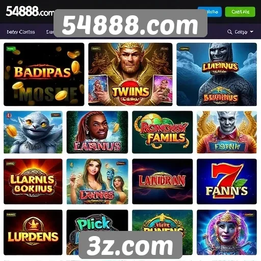 54888.com oferece diversidade de jogos online