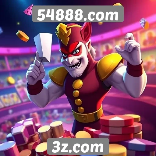 Opções de jogos disponíveis no 54888.com