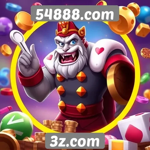 Análise da variedade de jogos disponíveis em 54888.com