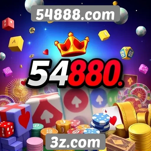 A variedade de jogos disponíveis em 54888.com