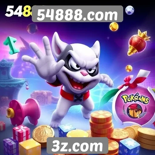 Tipos de jogos disponíveis em 54888.com