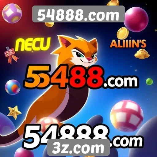 Variedade de jogos disponíveis no 54888.com